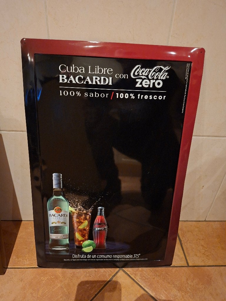 Reclame bord - Decoratie voor Keet/Mancave, Ophalen of Verzenden, Reclamebord