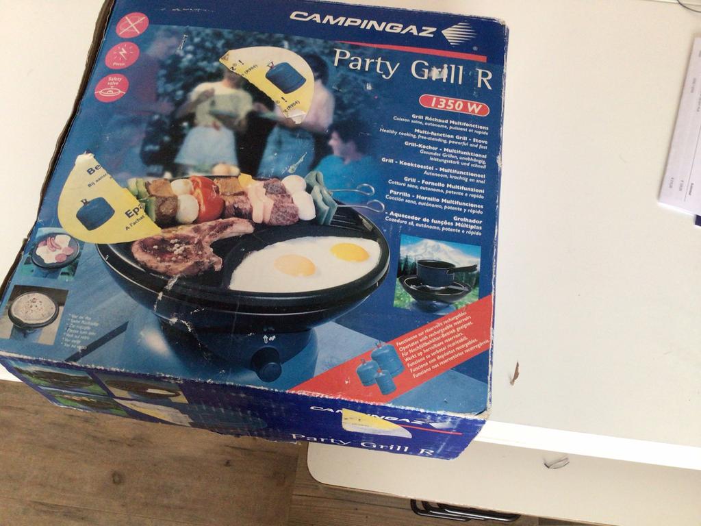 Party grill, Ophalen of Verzenden, Gebruikt