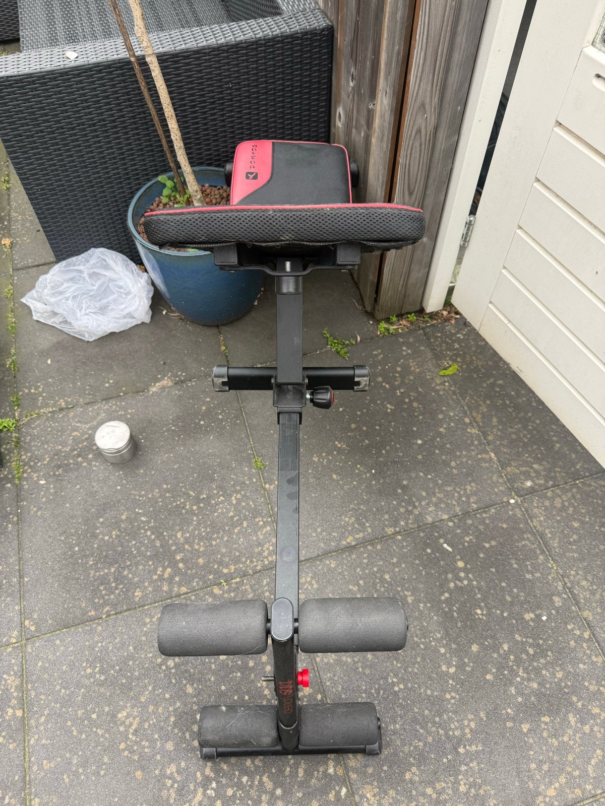 Domyos buikspierbank / fitnessbank, Ophalen, Gebruikt, Overige typen, Buik