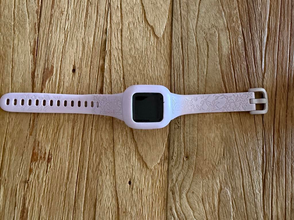 Garmin Vivofit Jr. 3 Kids Fitness Tracker LILAC FLORAL, Ophalen, Paars, Zo goed als nieuw, Waterdicht