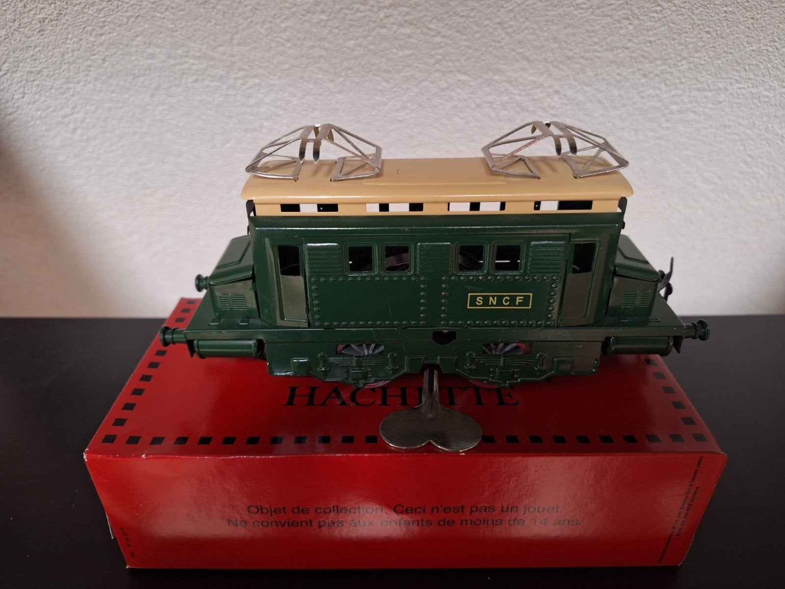 SNCF Locomotief Hachette - Groen, Ophalen of Verzenden, Gelijkstroom, Locomotief, Overige merken