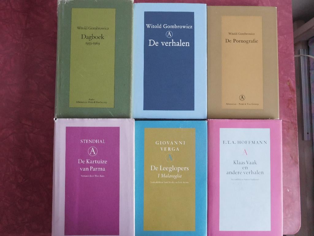 Grote Bellettrie Serie Gombrowicz Verga Hoffmann Stendhal, Boeken, Ophalen of Verzenden, Zo goed als nieuw