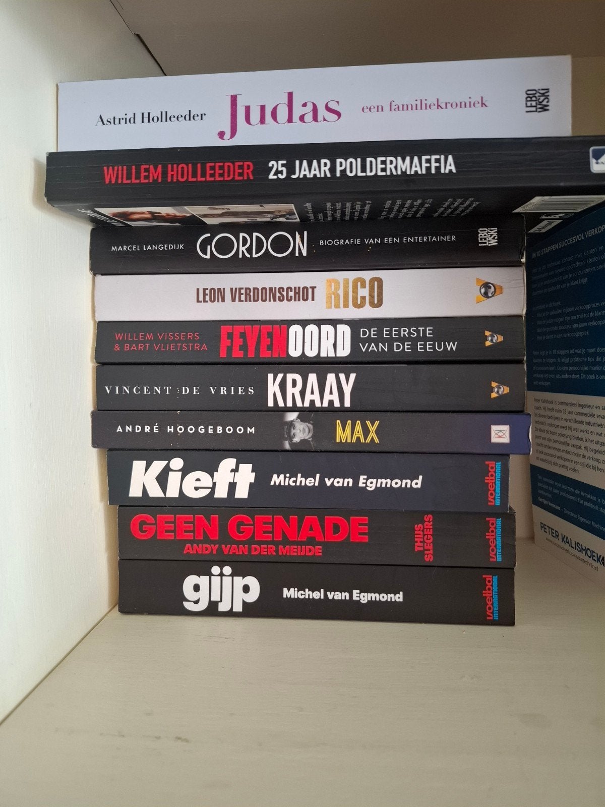 Biografieën en sportboeken - Diverse titels, Ophalen of Verzenden, Zo goed als nieuw, Diverse auteurs, Sport