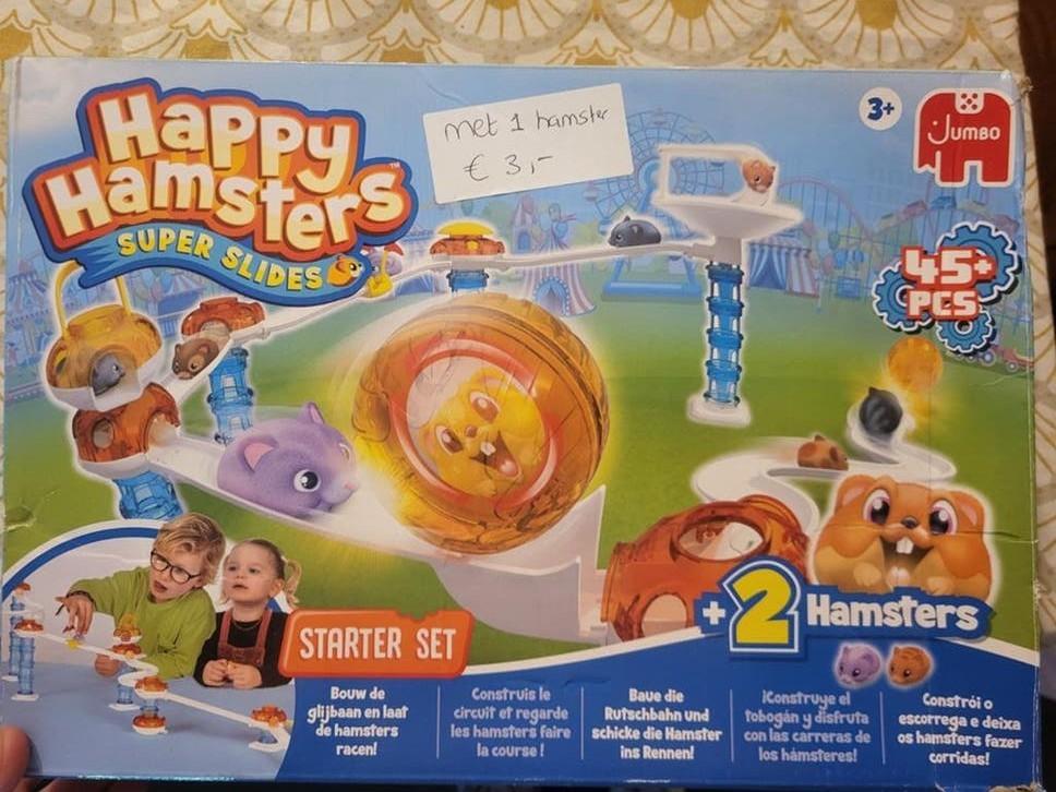 Hamster baan met 1 hamster, Ophalen