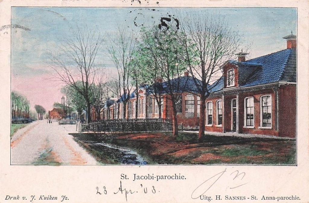 703-357-049 St Jacobi-Parochie, Verzamelen, Verzenden, Voor 1920, Friesland