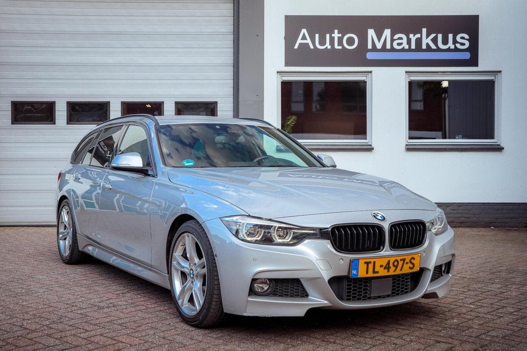 BMW 3-serie Touring 320i 3X M-Sport|ACC|360|HUD|Virtual|Lede, Automaat, 1998 cc, Achterwielaandrijving, Euro 6