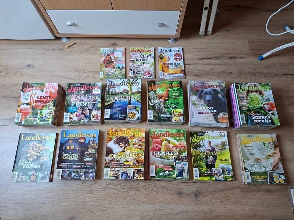 91 nummers landleven + 3 specials 2012 - 2024, Ophalen of Verzenden, Gelezen, Wetenschap en Natuur