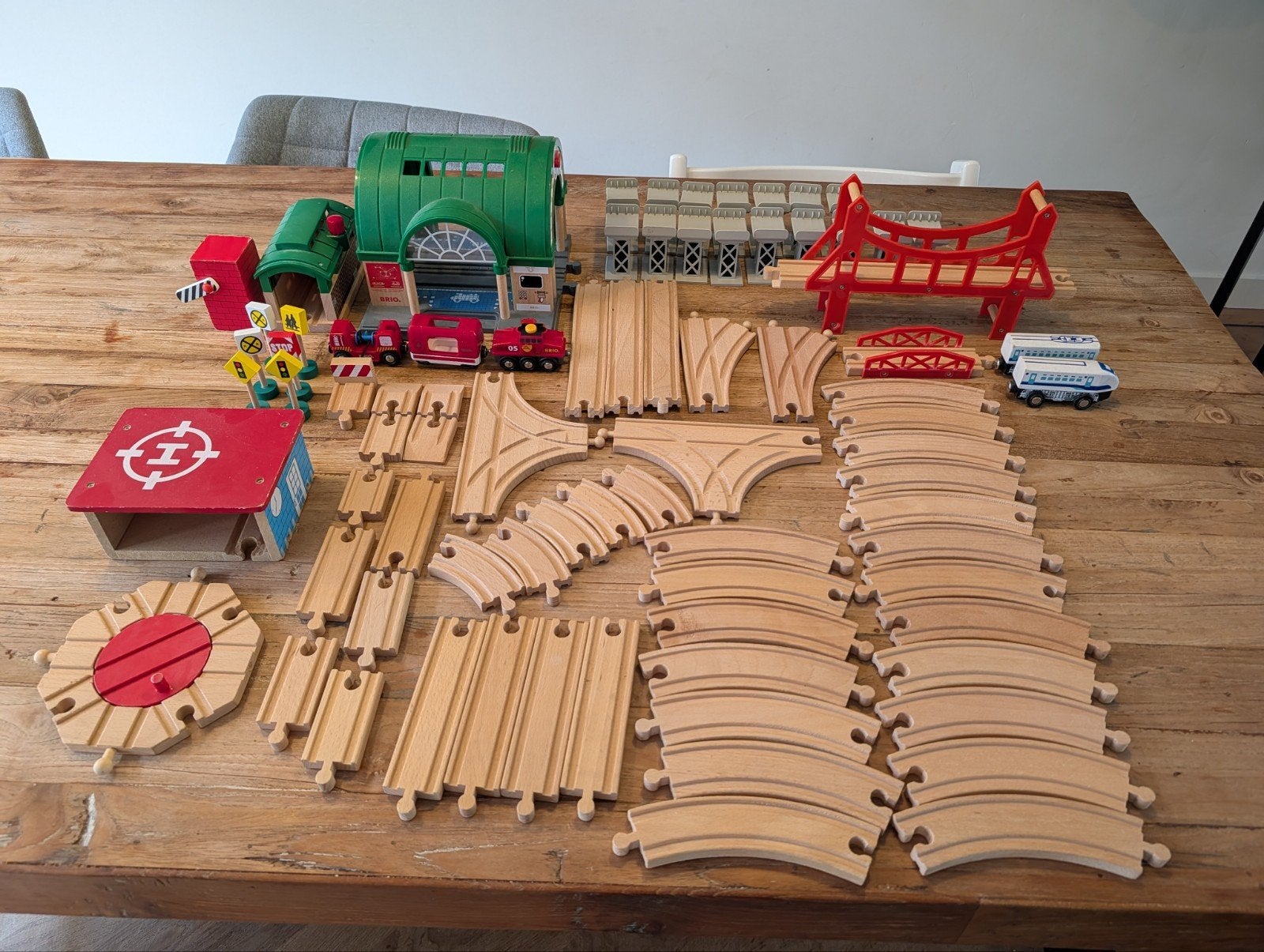 Brio Houten Treinset met Accessoires, Ophalen, Gebruikt