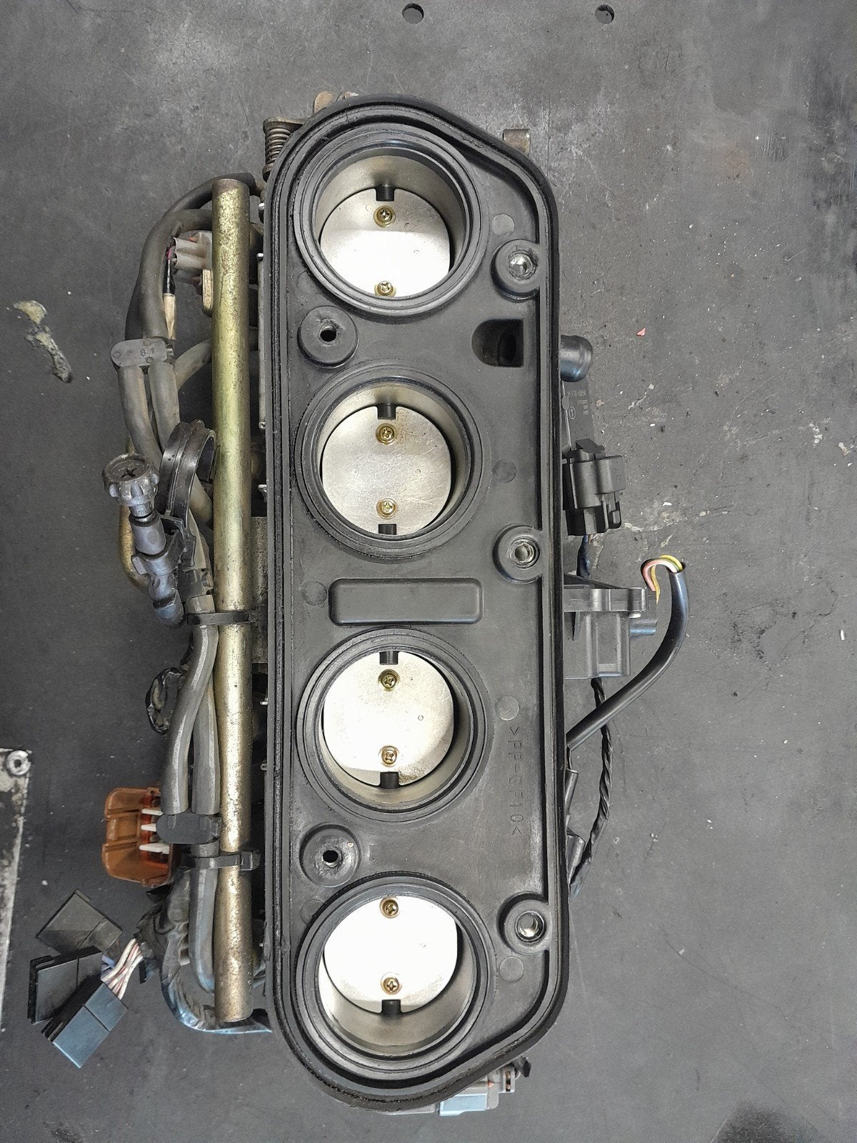Kawasaki ZX-10R ZX10R 2006 compleet gasklephuis throttle bod, Motoren, Ophalen of Verzenden, Gebruikt
