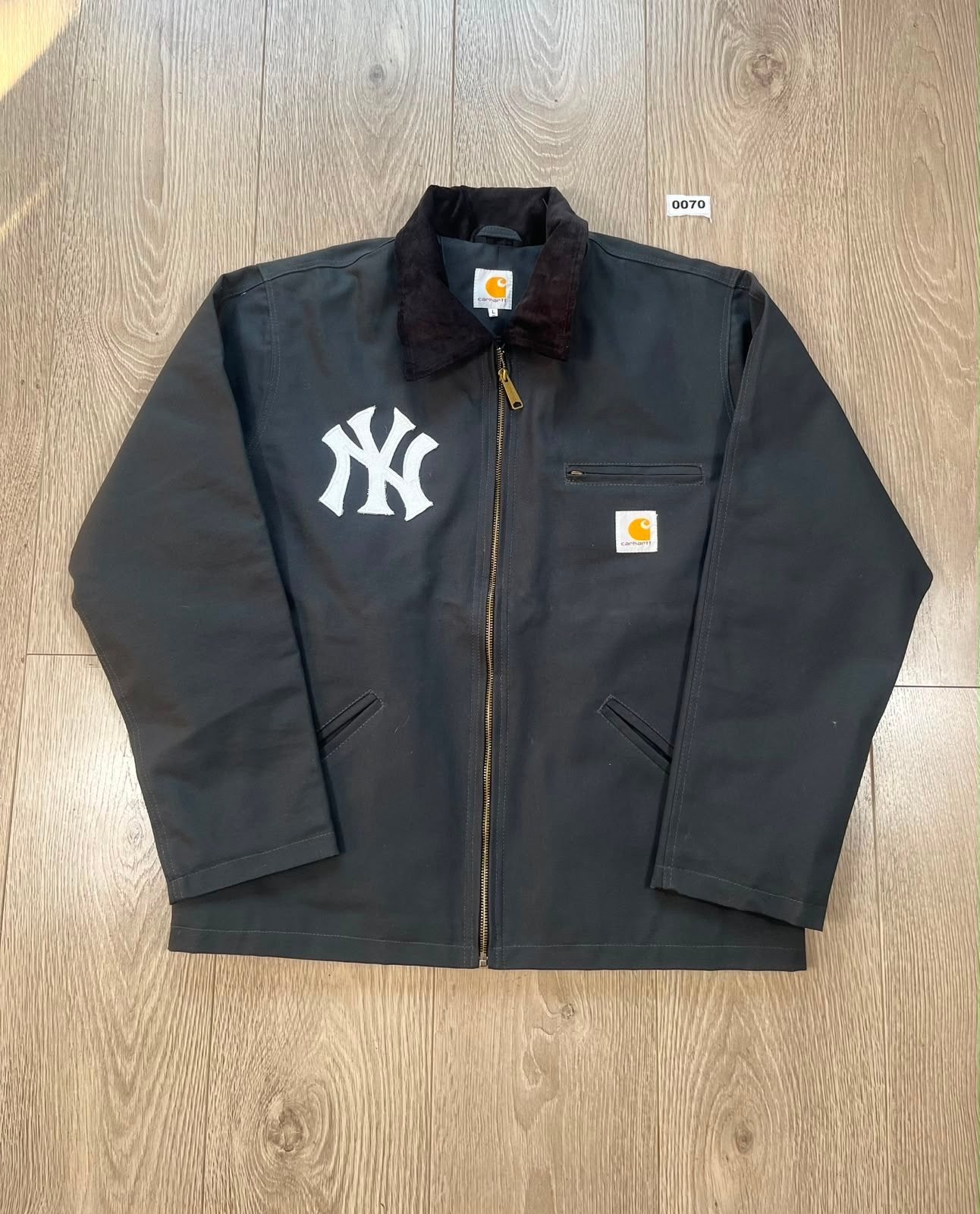 Reworked Carhartt NY Yankees Jas - Uniseks, Diverse Maten, Ophalen of Verzenden, Nieuw, Maat 52/54 (L), Blauw
