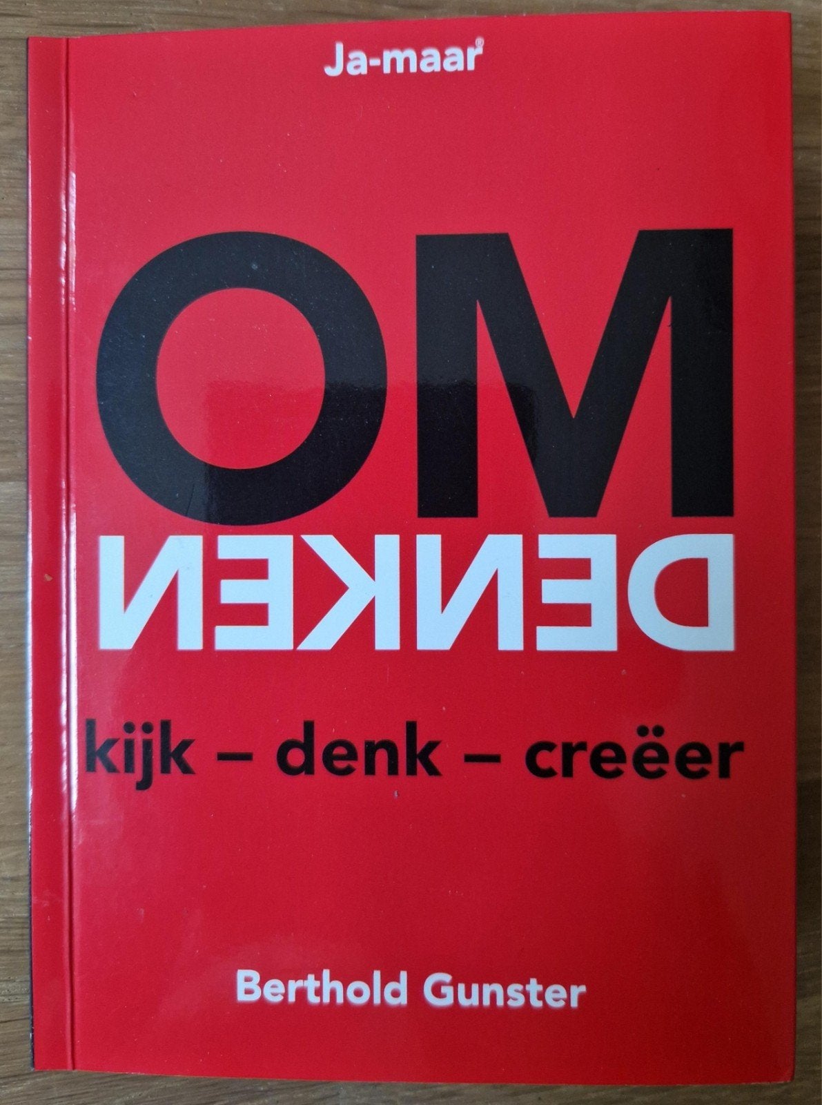 Boek: Leuk, zo'n boekje over omdenken, maar..., Ophalen, Gelezen