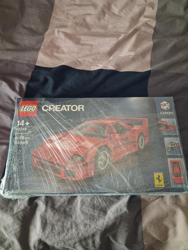 Lego 10248 Ferrari f40, Lego, Nieuw, Ophalen of Verzenden, Ongeopend/sealed