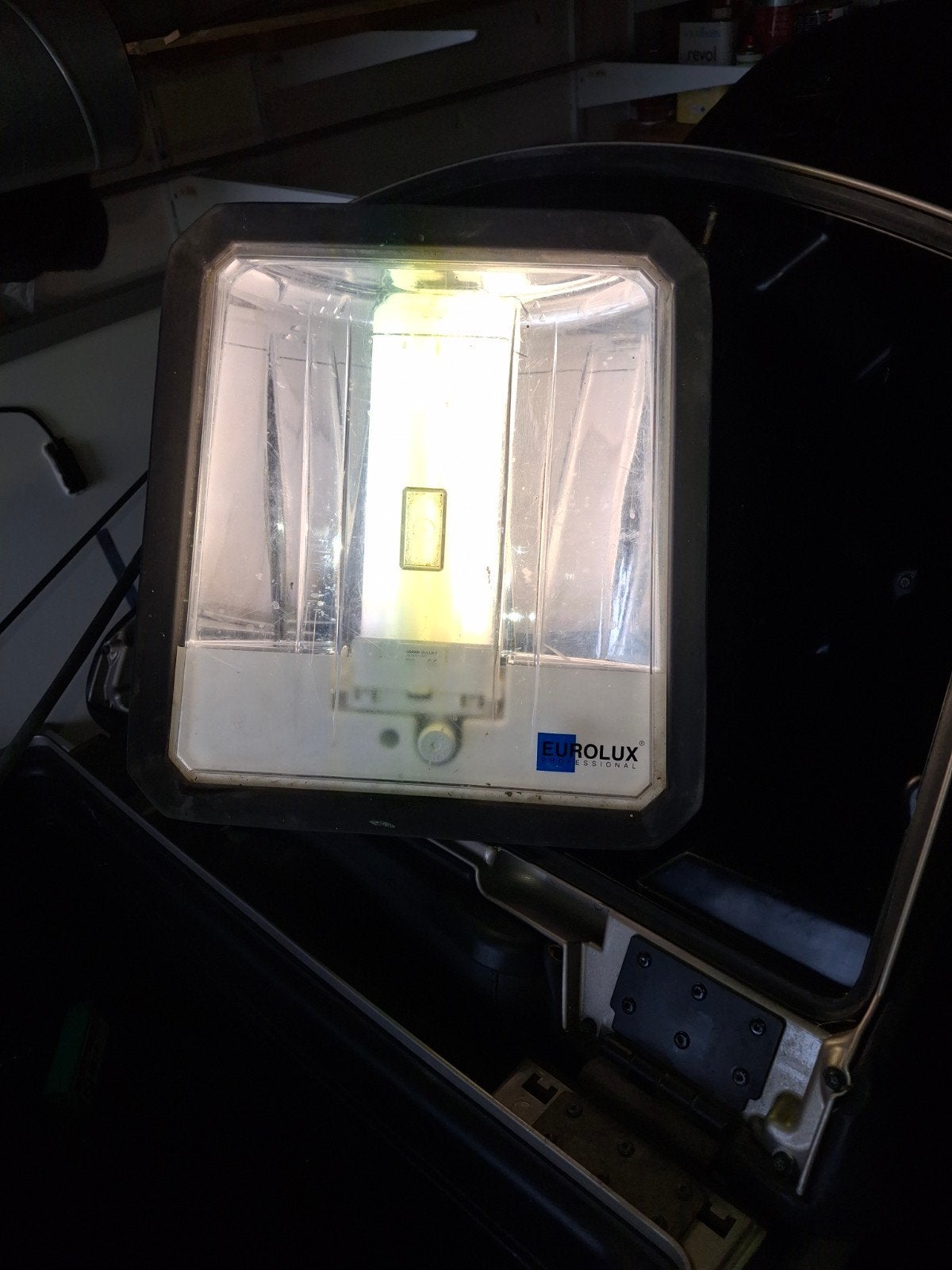 Eurolux Gladiator Bouwlamp 36W / 230V - Professionele LED, Ophalen of Verzenden, Gebruikt, Lamp