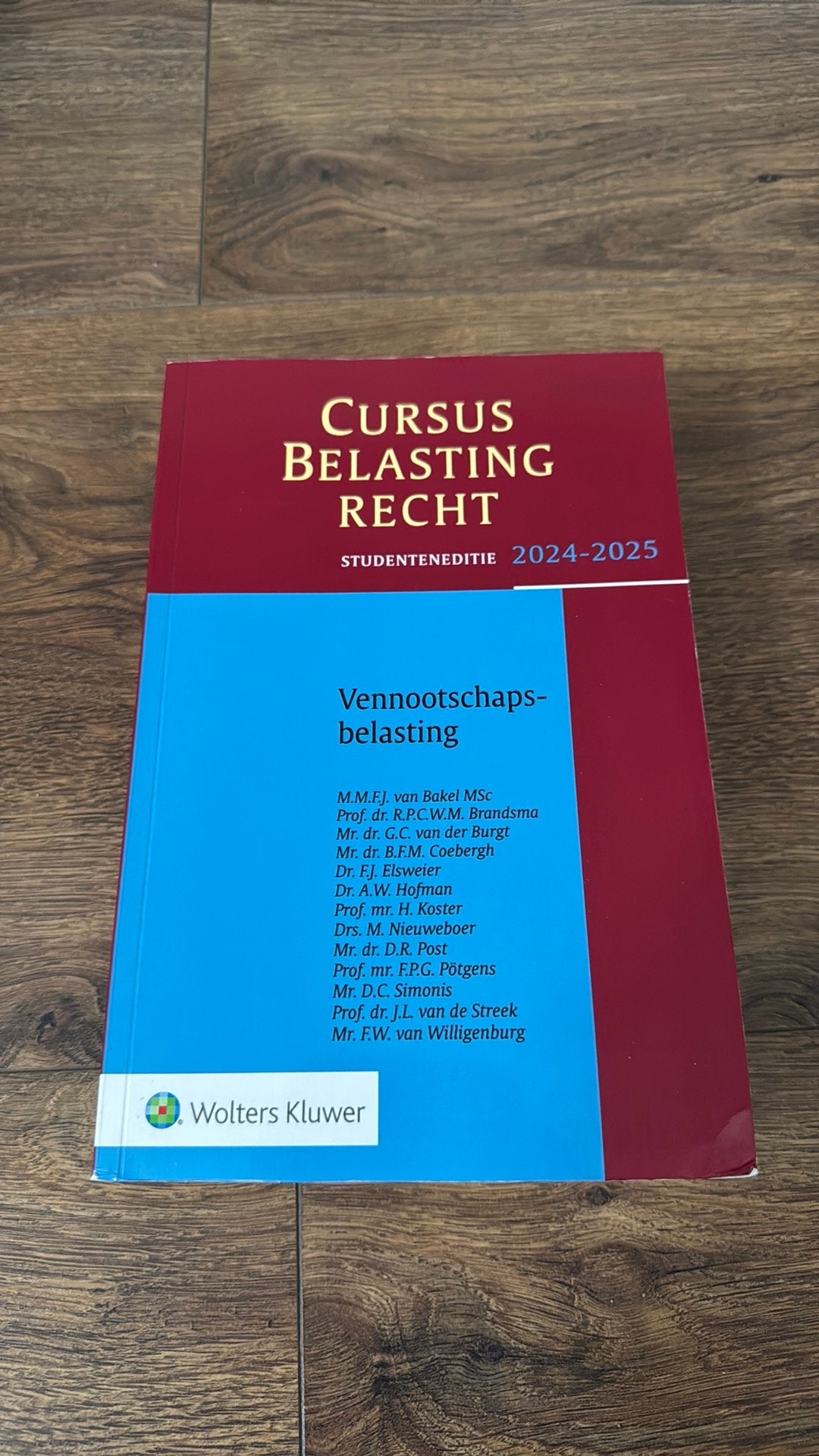 Cursus belastingrecht studenteneditie VPB 2024-2025, Boeken, Ophalen of Verzenden, Zo goed als nieuw