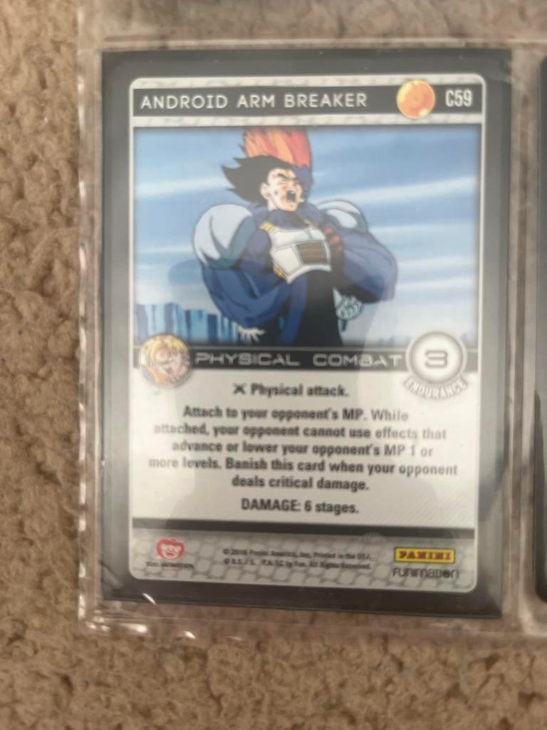 Dragon Ball Super Card Game Android Arm Breaker C59, Ophalen of Verzenden, Gebruikt, Losse kaart