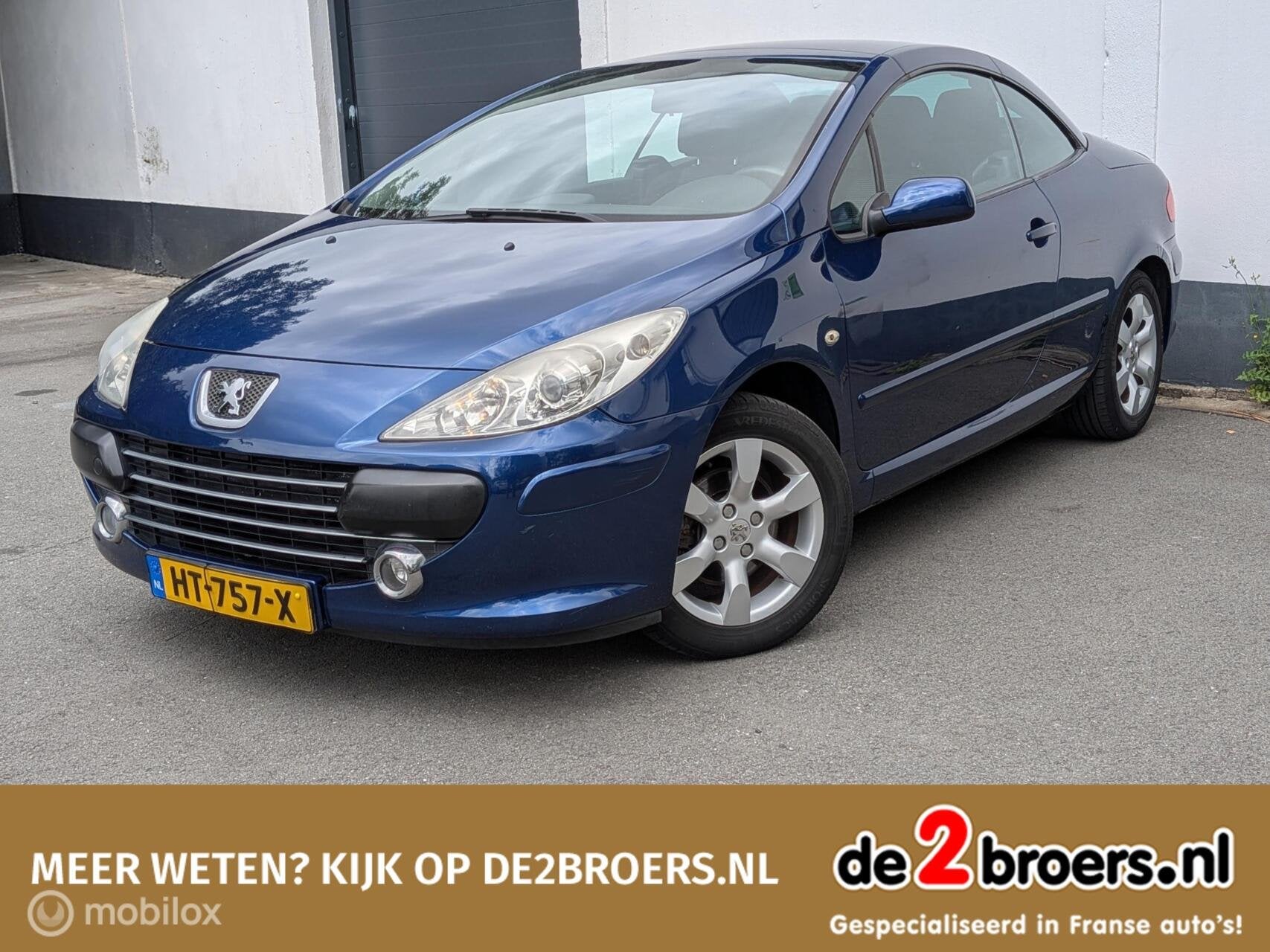 Peugeot 307 CC 1.6-16V, Gebruikt, 4 cilinders, Cabriolet, Handgeschakeld