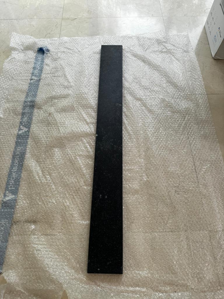 Alvoro hardstenen dorpel 105x11,4x2cm antraciet, Doe-het-zelf en Verbouw, Ophalen, 100 tot 150 cm, Hardsteen, Overige typen