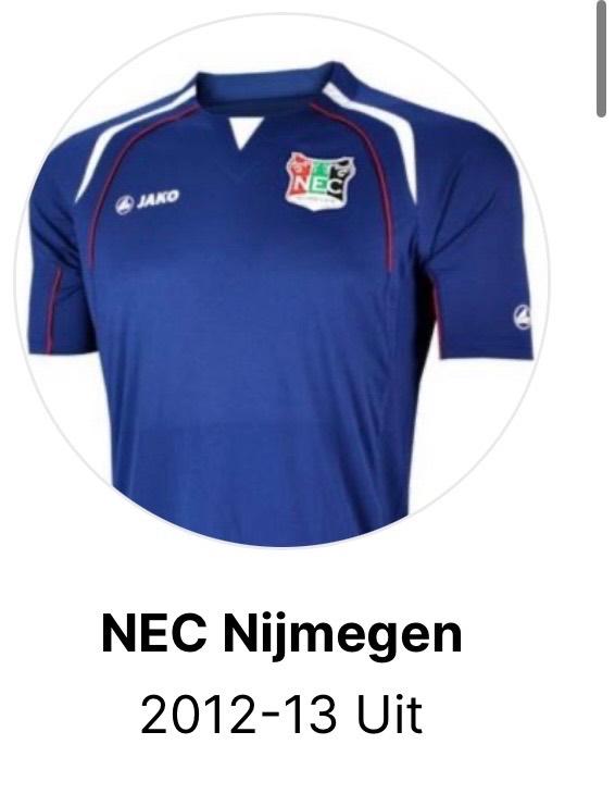 NEC shirts, Sport en Fitness, Voetbal, Maat M, Ophalen of Verzenden, Zo goed als nieuw, Shirt