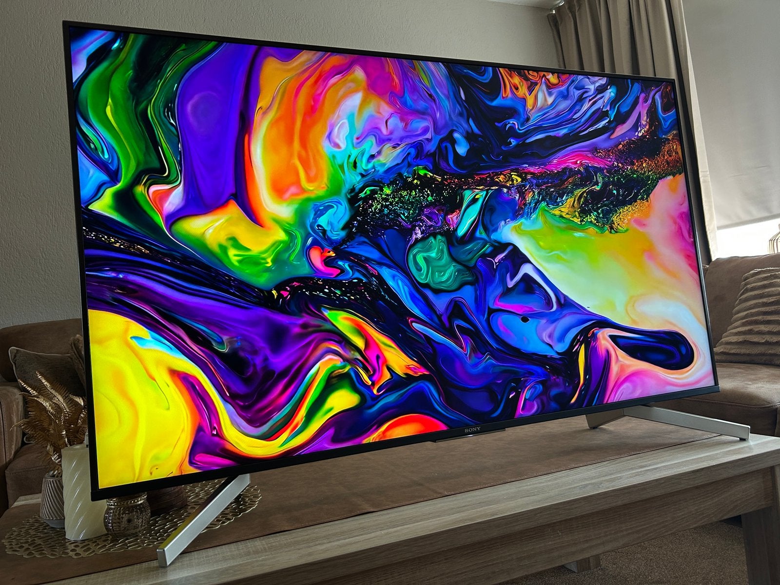 Sony Android Smart TV 55 inch, Audio, Tv en Foto, Televisies, Ophalen, Zo goed als nieuw, 100 Hz, Sony