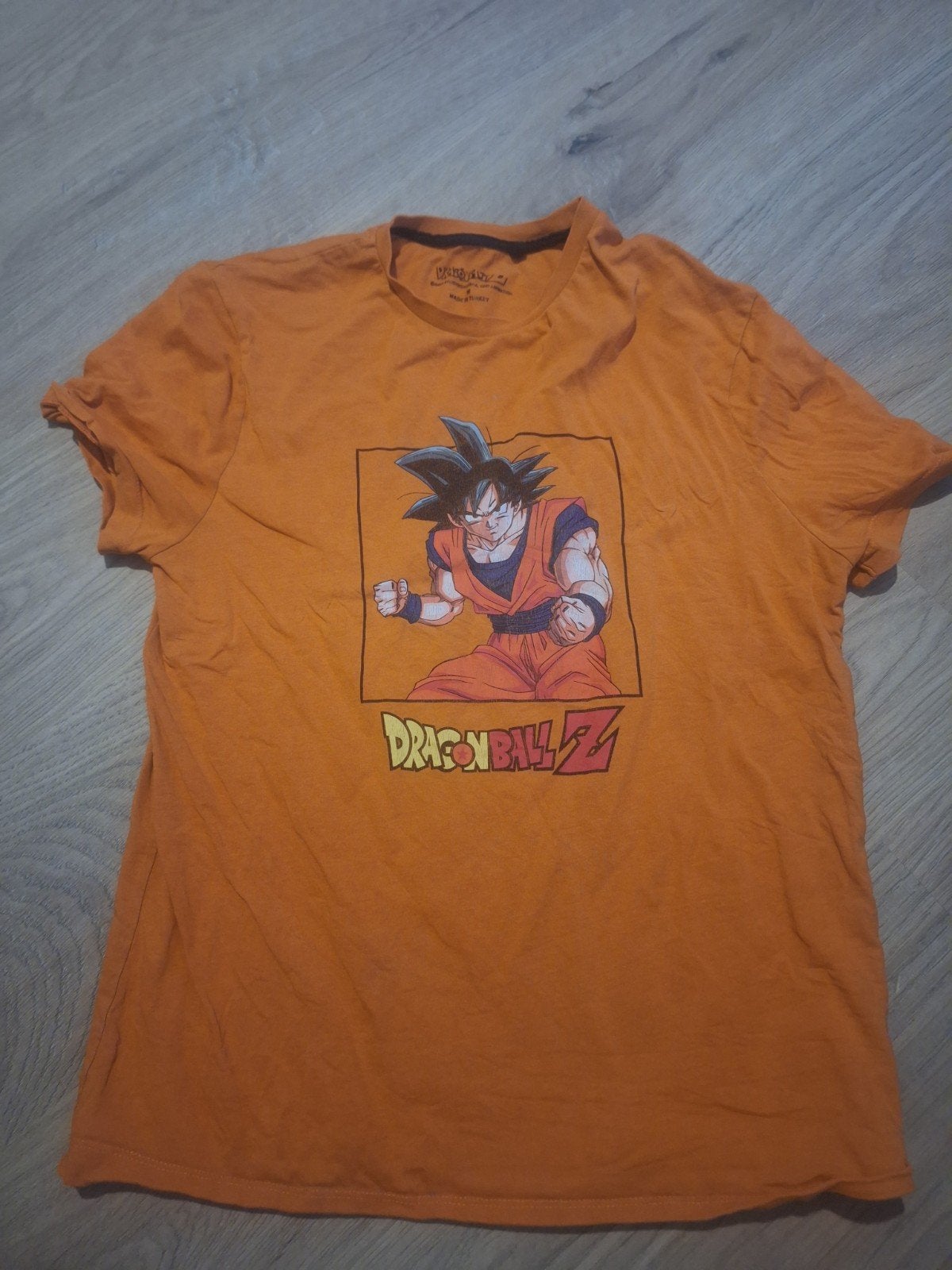 Dragon Ball Z T-shirt - Goku, Maat 48/50 (M), Oranje, Ophalen of Verzenden, Gedragen