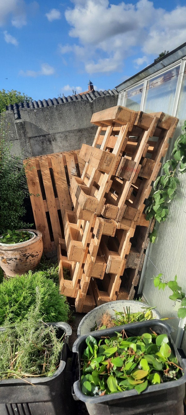 europallets, Tuin en Terras, Haardhout, Minder dan 3 m³, Ophalen