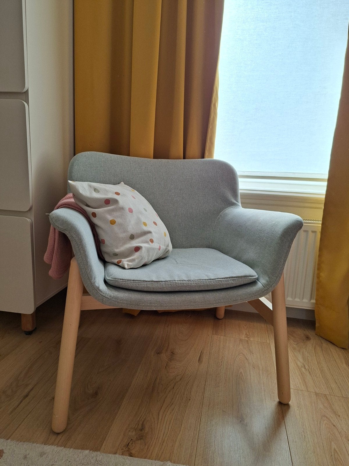 fauteuil Ikea Vedbo, Ophalen, 75 tot 100 cm, Zo goed als nieuw, Stof