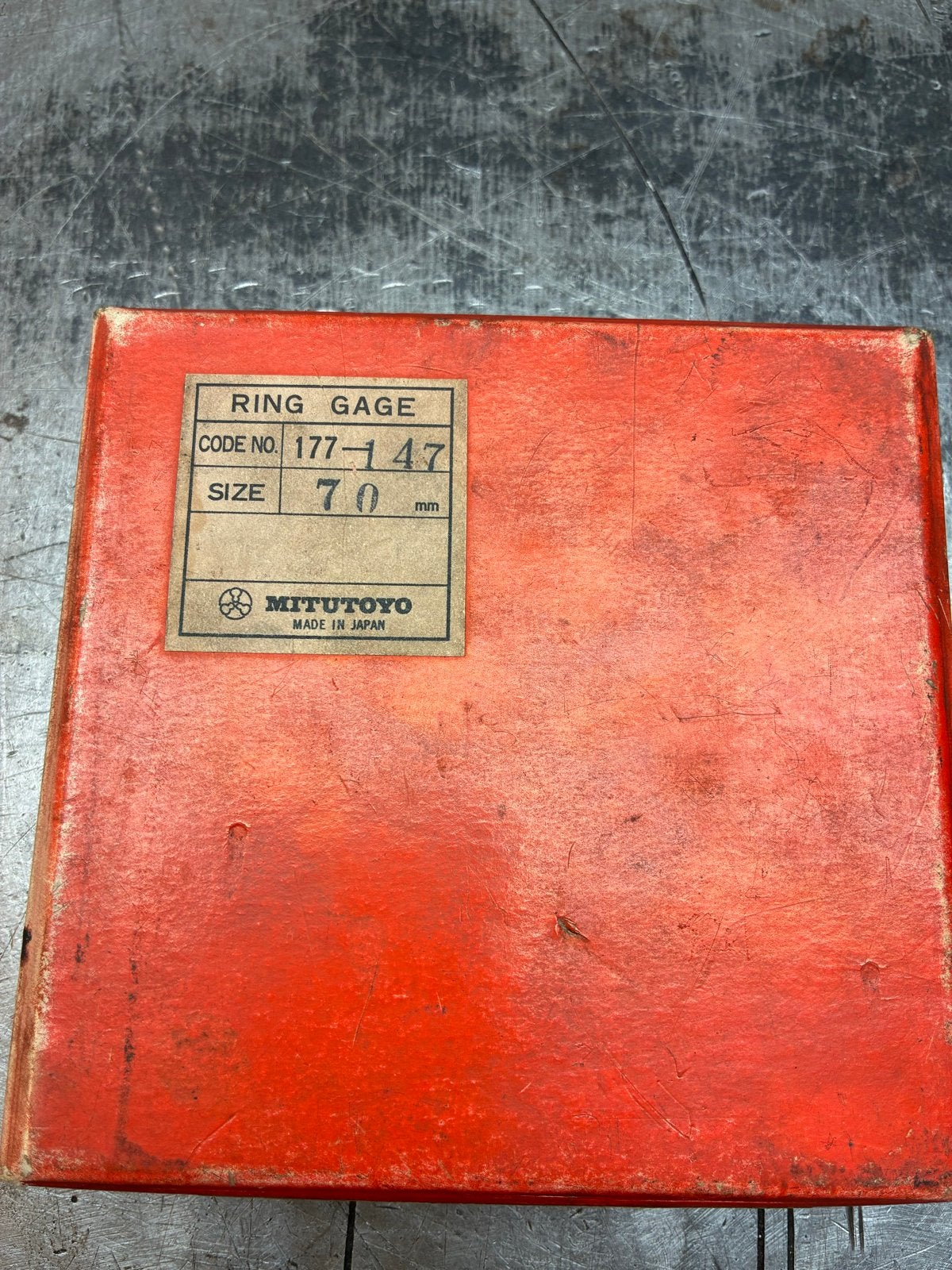 Mitutoyo Ring Gage 70mm - Code 177-147, Ophalen of Verzenden, Gebruikt