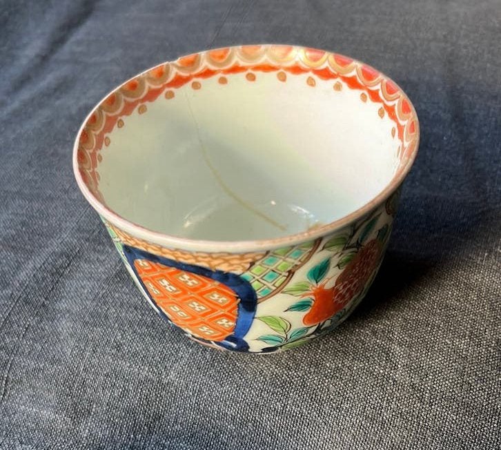 Antiek Japans Porseleinen Soba Choco (theekommetje), Ophalen of Verzenden