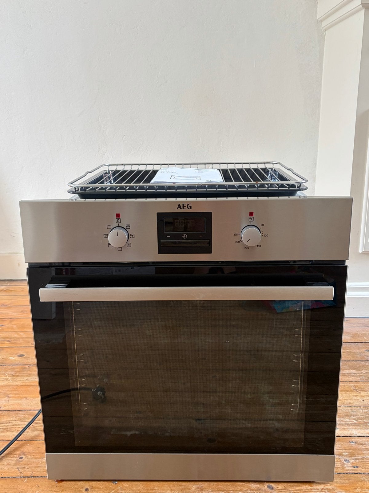 AEG Inbouw Heteluchtoven - Zo goed als nieuw, Ophalen, Inbouw, 55 tot 60 cm, 45 tot 60 cm