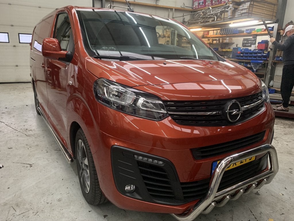 Toyota Proace 2016+ Sidebars rechte buizen, Niet ingevuld, Niet ingevuld, Niet ingevuld