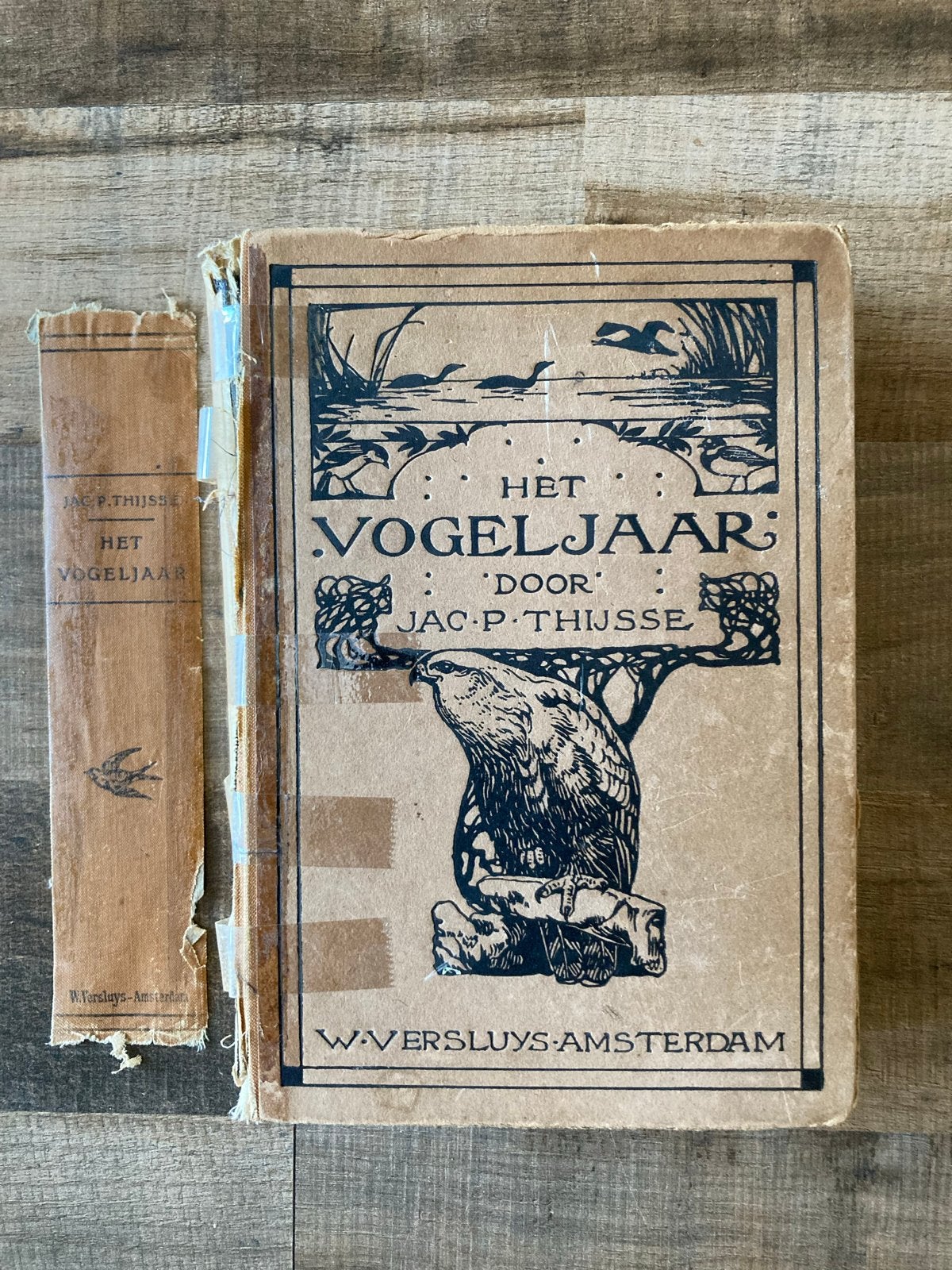 Het Vogeljaar - Jac. P. Thijsse (1913, 2e druk), Boeken, Ophalen of Verzenden, Gelezen, Vogels
