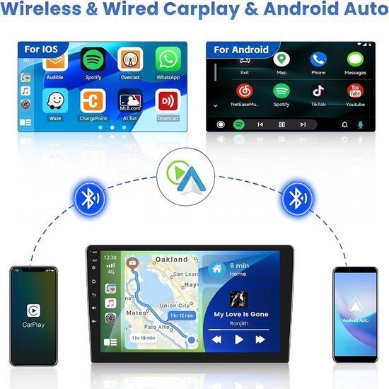 Android Autoradio – Multimedia Systeem – 2 DIN Radio, Corvance B.V., Verzenden, Nieuw, Corvancebol@gmail.com