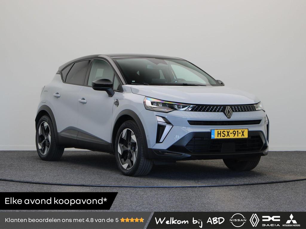 Renault Captur 1.6 E-Tech full hybrid 145 techno | Achteruit, Auto's, Renault, 1345 kg, Gebruikt, Leder en Stof, Origineel Nederlands