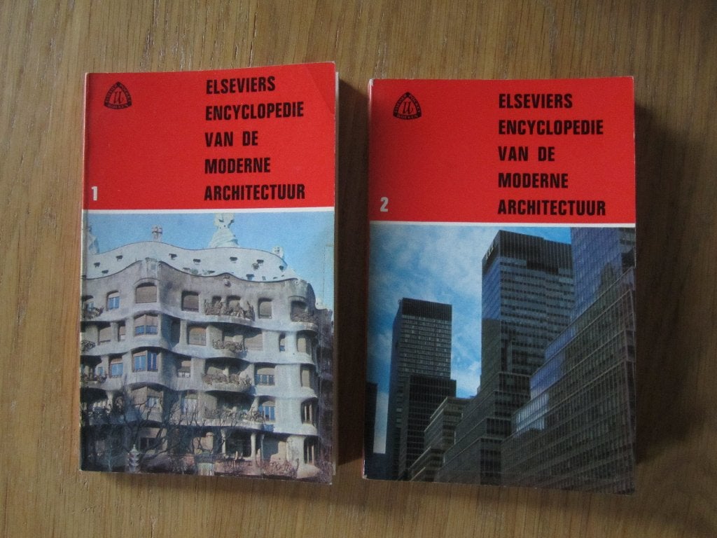 Elsevier Encyclopedie van de Moderne Architectuur, Gelezen, Ophalen of Verzenden, Architectuur algemeen, Elsevier