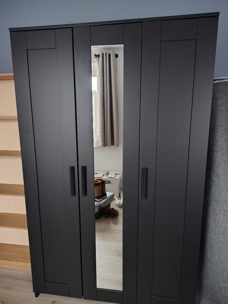 kast Brimnes, Huis en Inrichting, Kasten | Kledingkasten, Ophalen, Gebruikt, 50 tot 100 cm, 150 tot 200 cm
