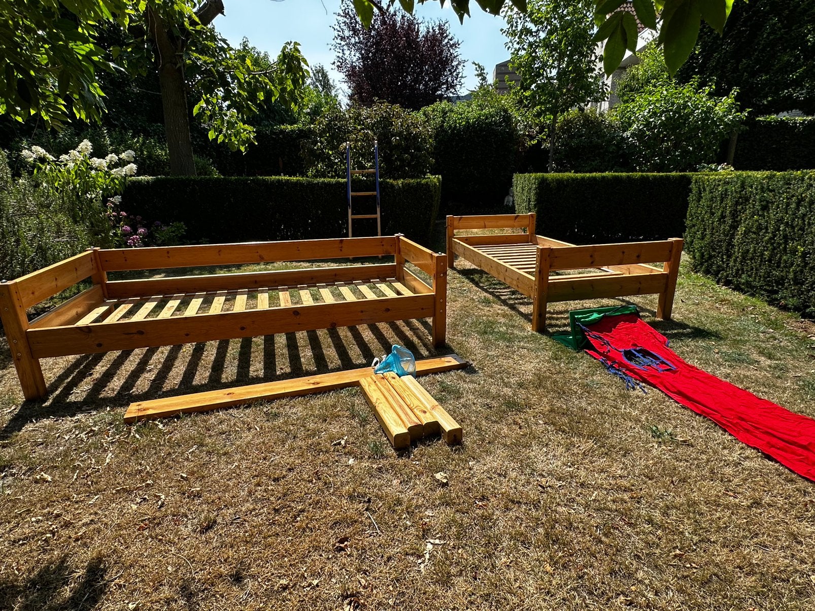 Stapelbed, Ophalen, 90 cm, Eenpersoons, 160 tot 180 cm