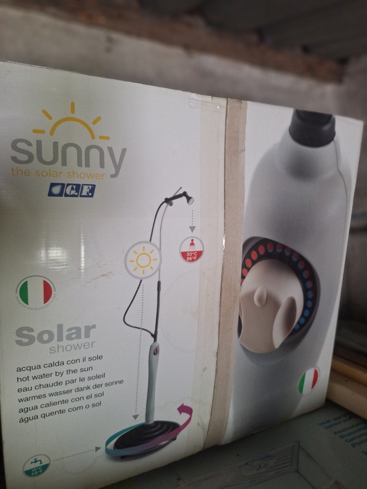 Sunny Style Premium Solar Douche - in doos, Ophalen of Verzenden