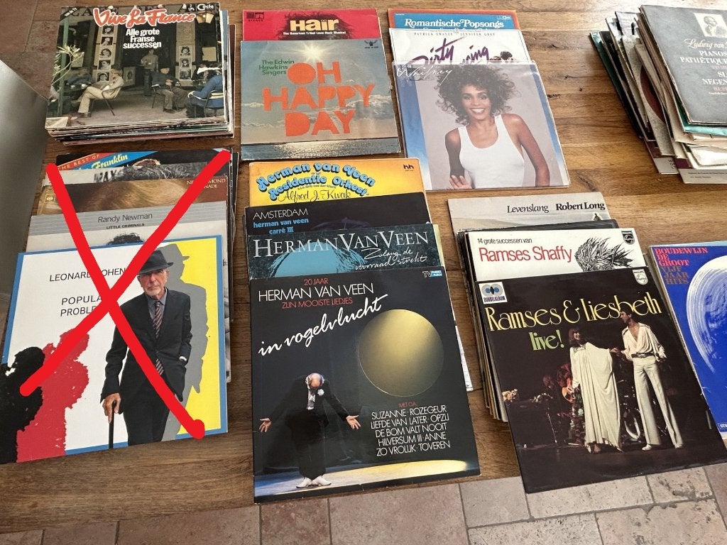 Grote verzameling vinyl (LP’s, voor boomers). Diverse genres, Inclusief binnenhoes, Ophalen, Zo goed als nieuw, 12 inch