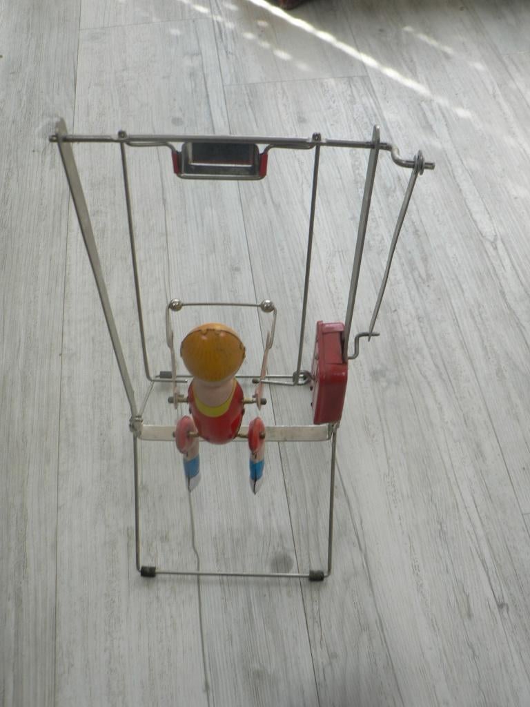 BLIKKEN ACROBAAT TIK-TAK SCHYLLING 30 CM MET DOOS, Ophalen of Verzenden
