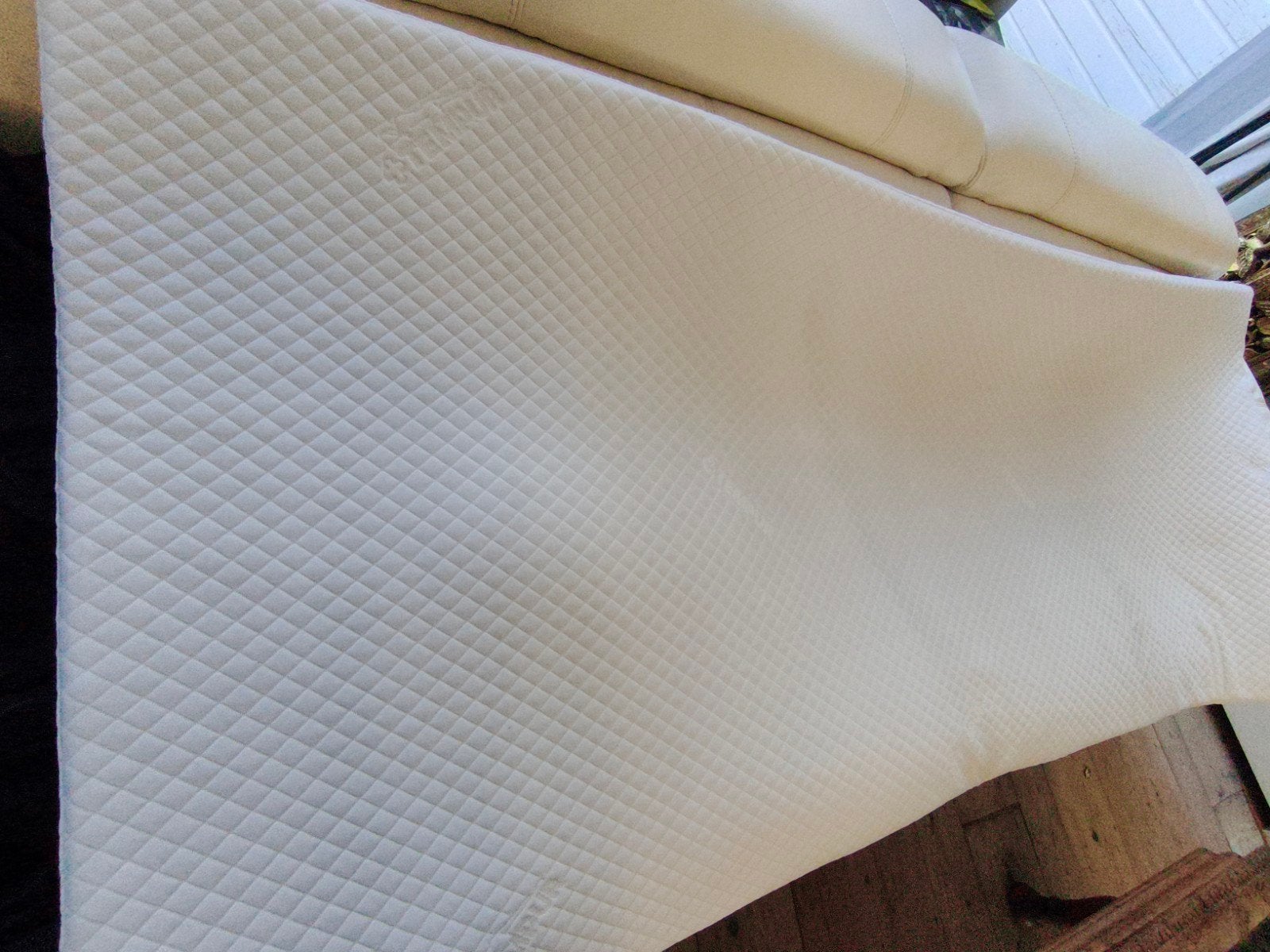 Tempur Nasa foam topper 200x90x5 cm geheugen traag schuim, Gebruikt, 90 cm, Eenpersoons, Ophalen of Verzenden