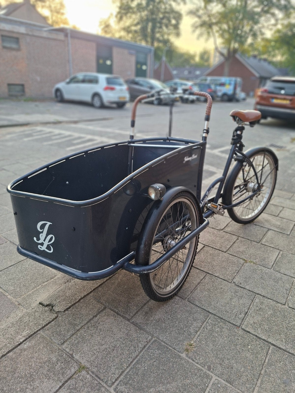 Mooie Johnny Loco Bakfiets, Fietsen en Brommers, Ophalen, Gebruikt, 2 kinderen, Johnny Loco