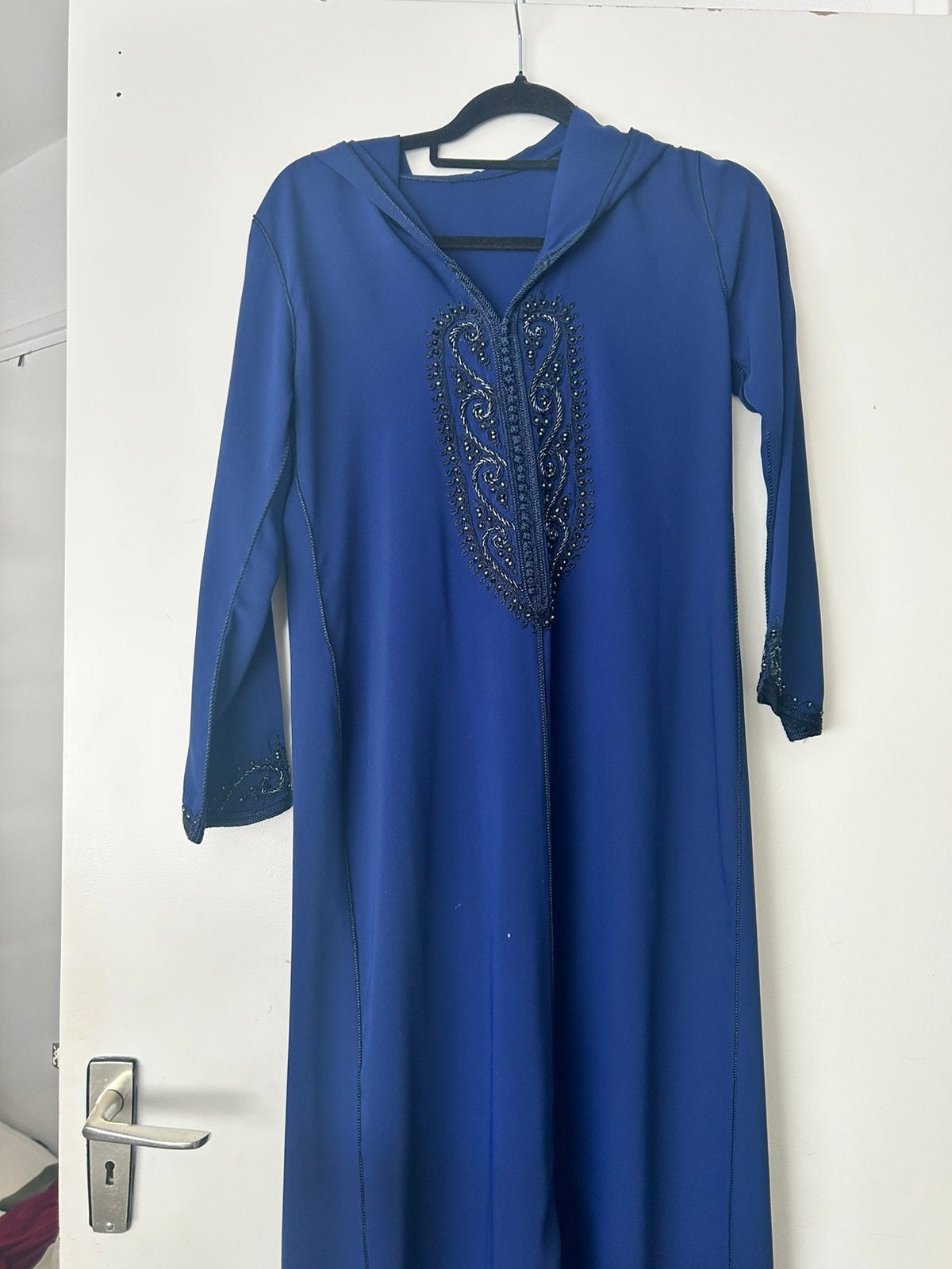 Koningsblauwe djelaba jalaba leeftijd 14/15 jaar, Kleding | Dames, Ophalen of Verzenden, Nieuw, Maat 34 (XS) of kleiner, Overige typen