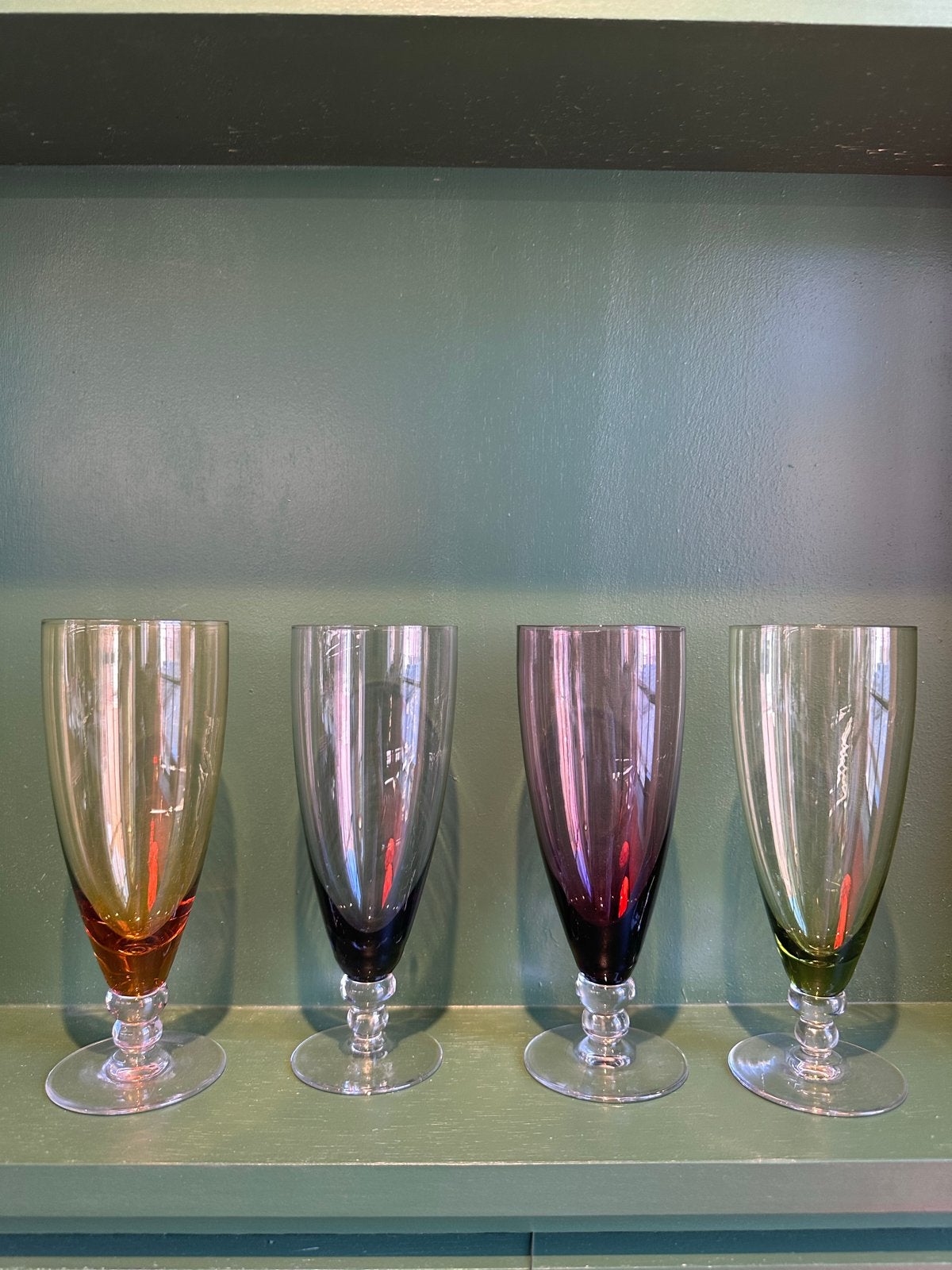 Max Verboeket Carnaval champagne glazen (set van 4), Ophalen of Verzenden
