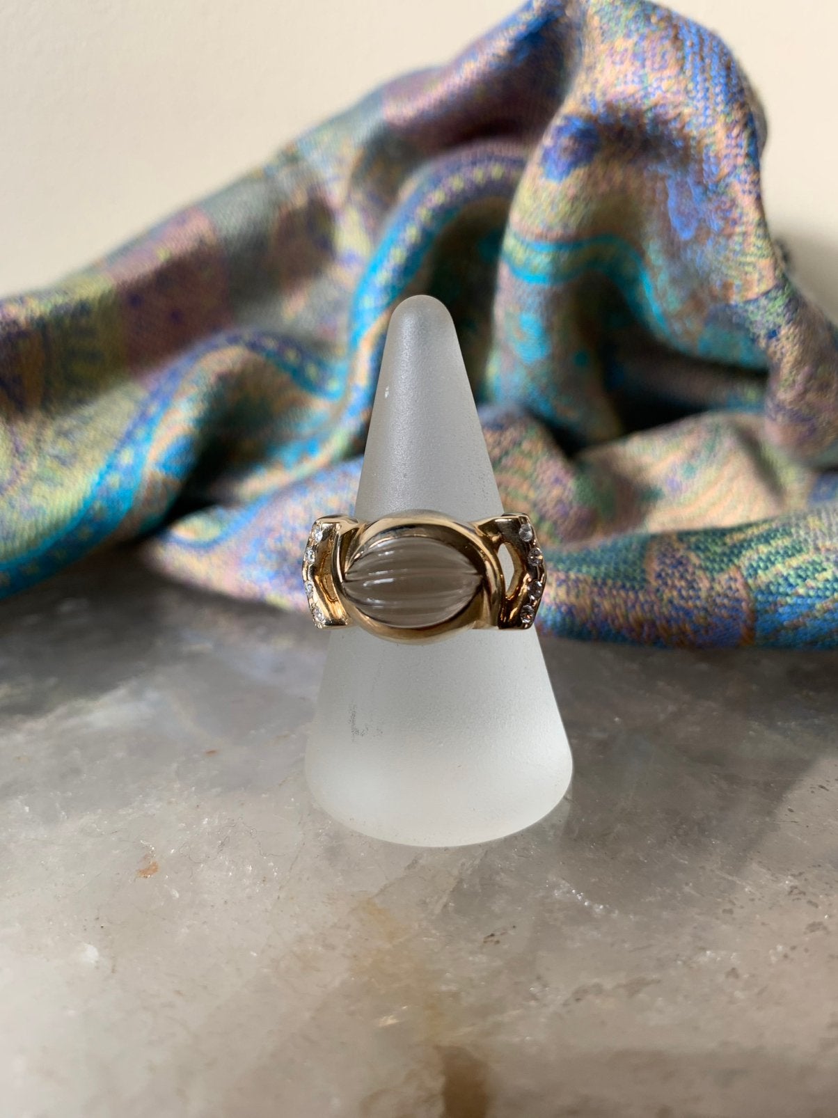 Rookkwarts topaas beschermt aura transformatie zuivert magie, Sieraden, Tassen en Uiterlijk, Bruin, Magnolia11, Nieuw, Ophalen of Verzenden