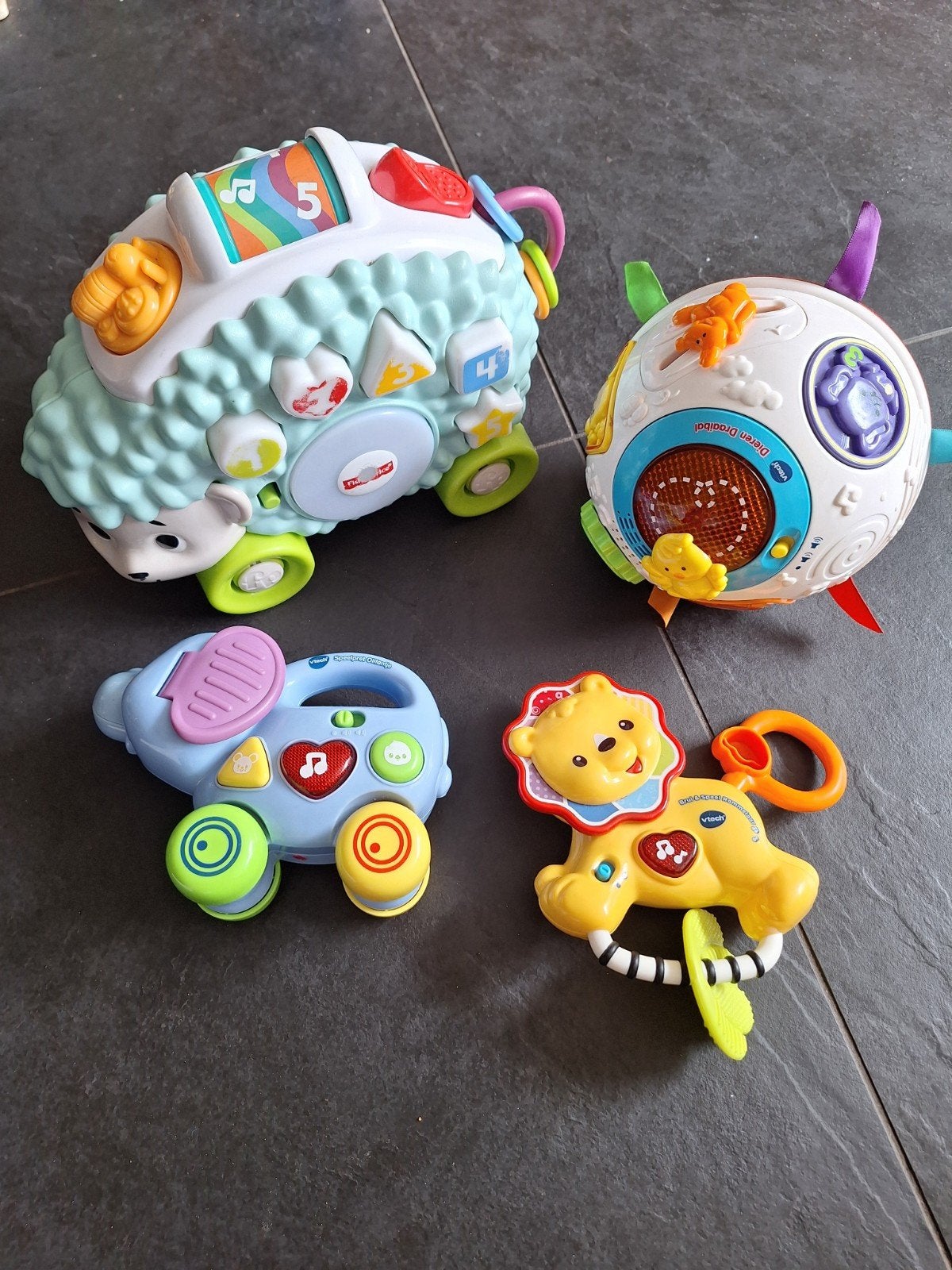 Leuk speelgoedpakket voor baby's en dreumesen, Ophalen of Verzenden, Gebruikt, Overige typen, Met licht