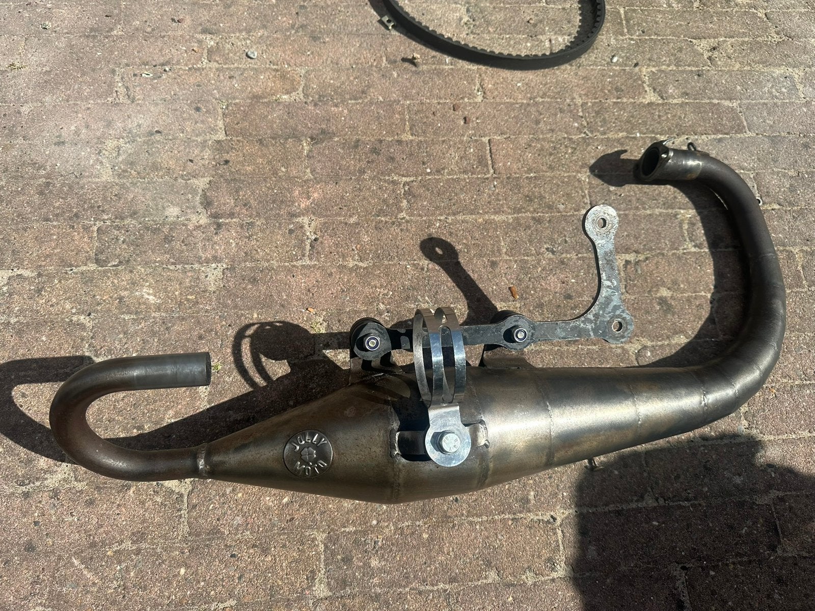 Jollymoto uitlaat minarelli verticaal, Ophalen of Verzenden, Gebruikt, Uitlaat, Yamaha