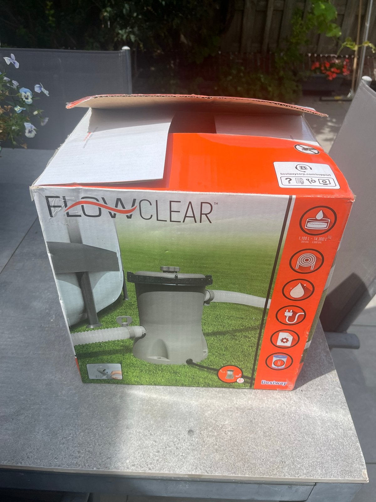 Nieuw Bestway Flowclear Zwembadpomp Filterpomp, Ophalen, Nieuw, Zwembadpomp