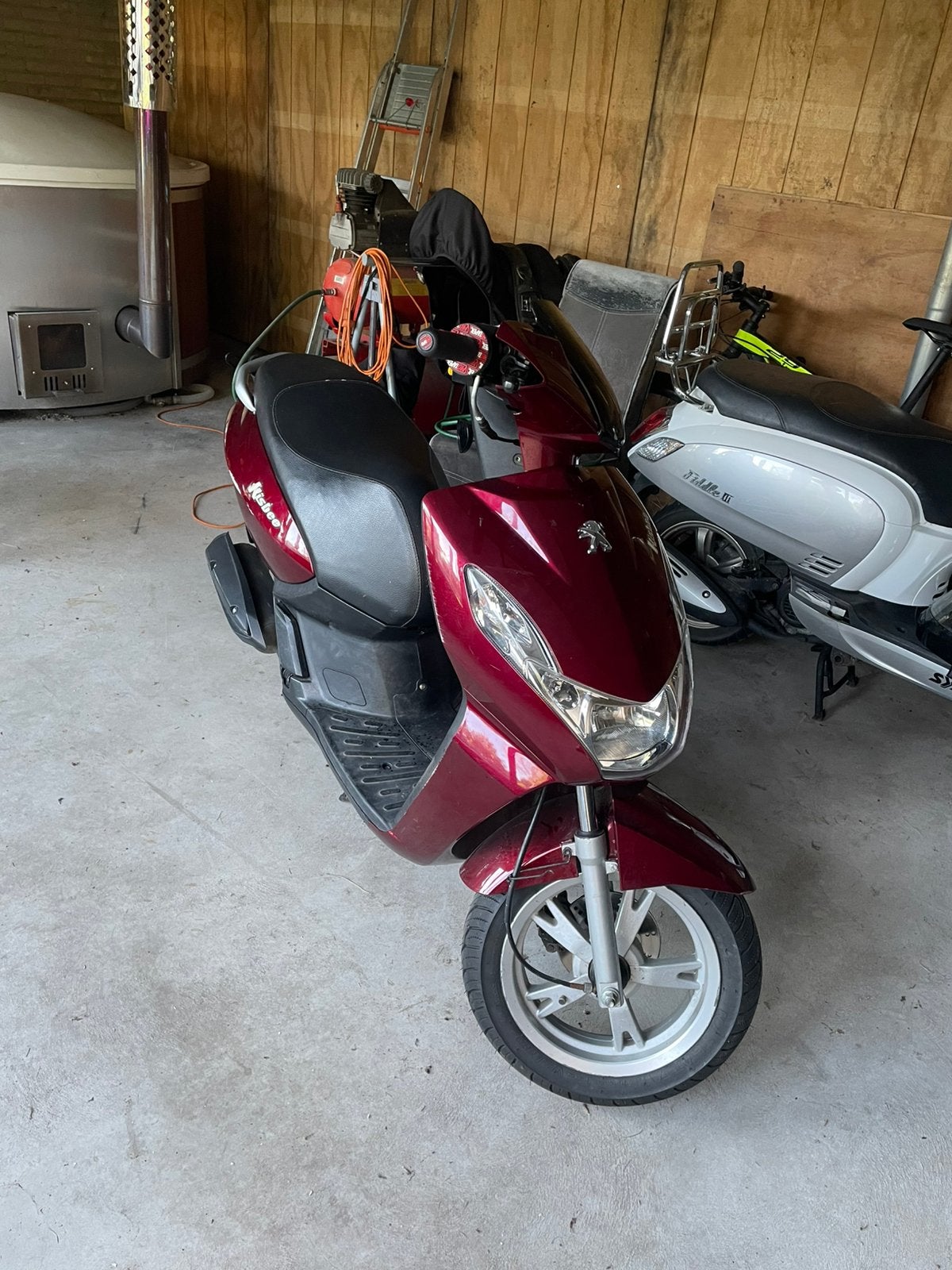 Peugeot kisbee 70cc, Ophalen, Gebruikt, Benzine, Peugeot