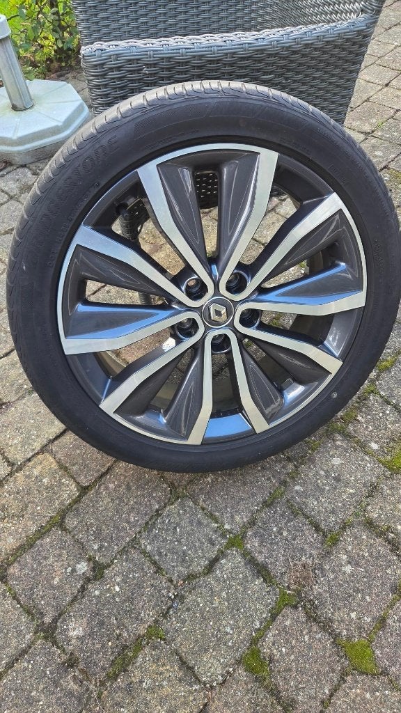 4 originele Renault Kadjar Egeus 19 inch velgen, Auto-onderdelen, Gebruikt, Velg(en), Personenwagen, Ophalen