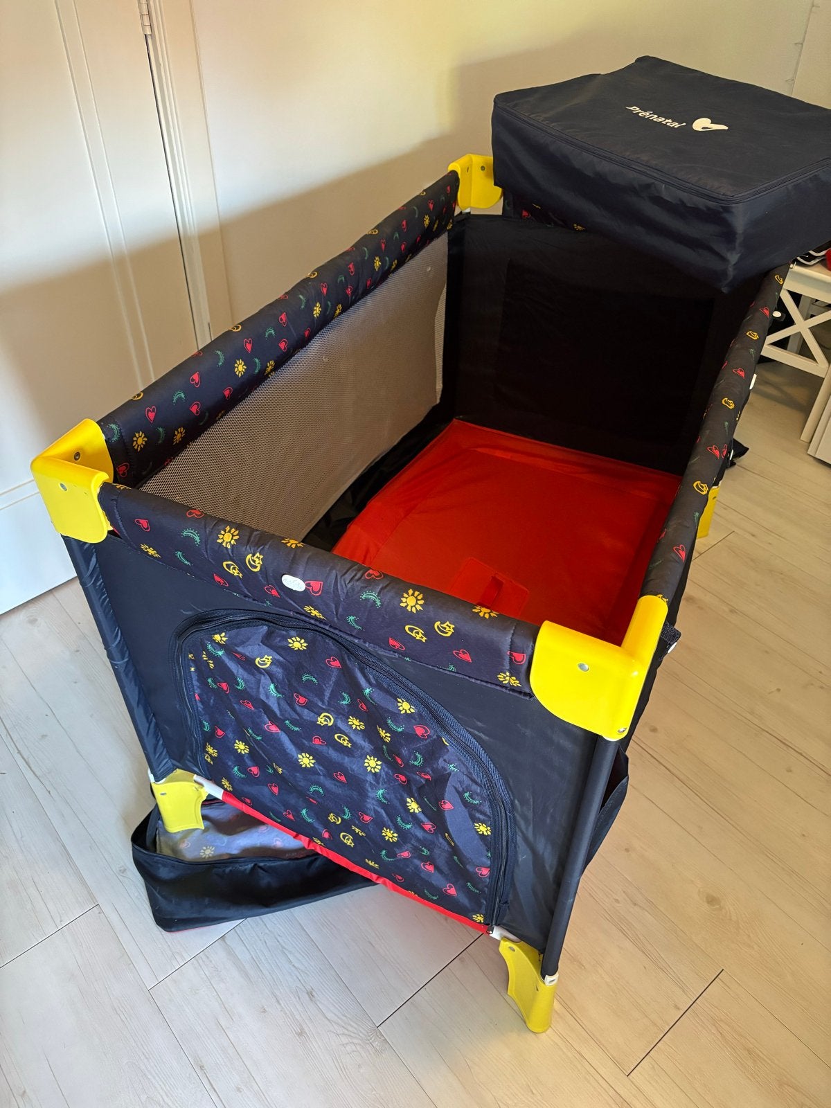 Reisbedje/campingbedje 60x120 cm met matrasje, Ophalen, Gebruikt, Minder dan 140 cm, Matras